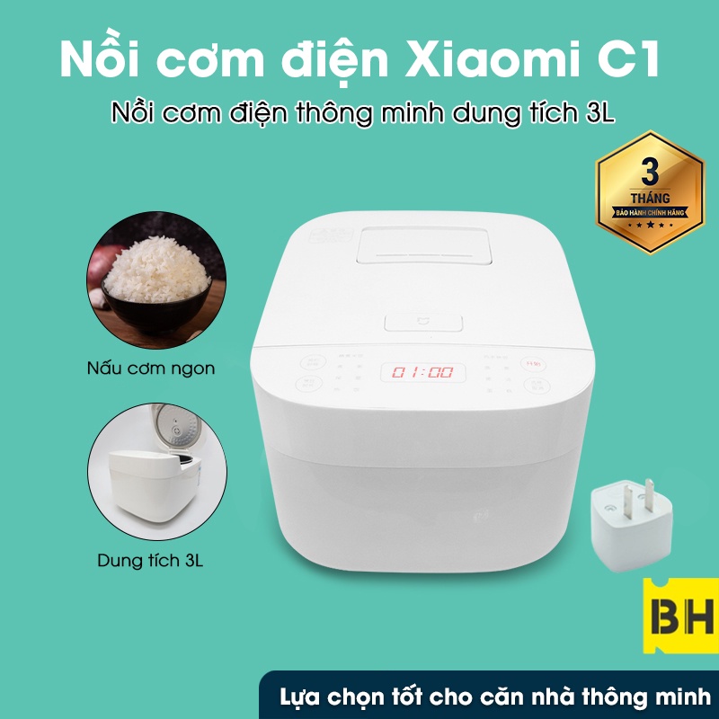 Nồi cơm điện Xiaomi C1 3L 650W MDFBZ02ACM