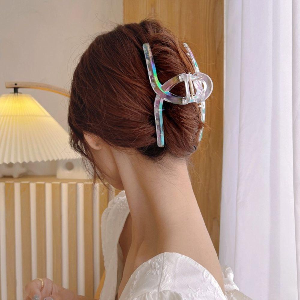 JARRED Kẹp Tóc Trong Suốt Phong Cách Hàn Quốc Cho Nữ