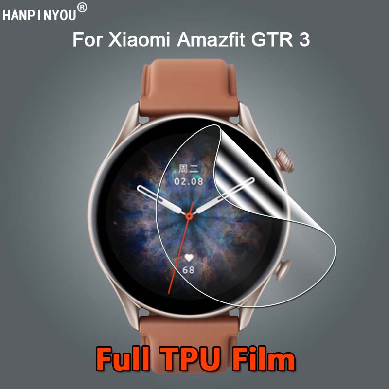 Kính Cường Lực Siêu Mỏng Bảo Vệ Màn Hình Cho Đồng Hồ Thông Minh Xiaomi Amazfit GTR3 GTS3 GTS GTR 3 Pro