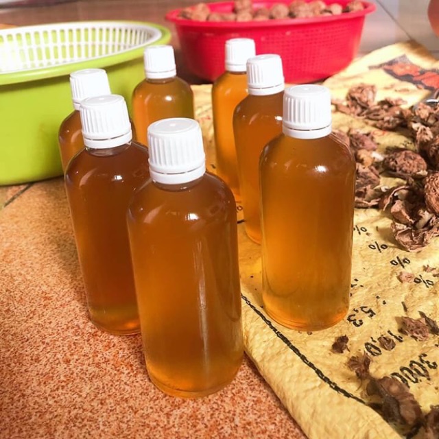 Dầu óc chó tự ép cho bé ăn dặm