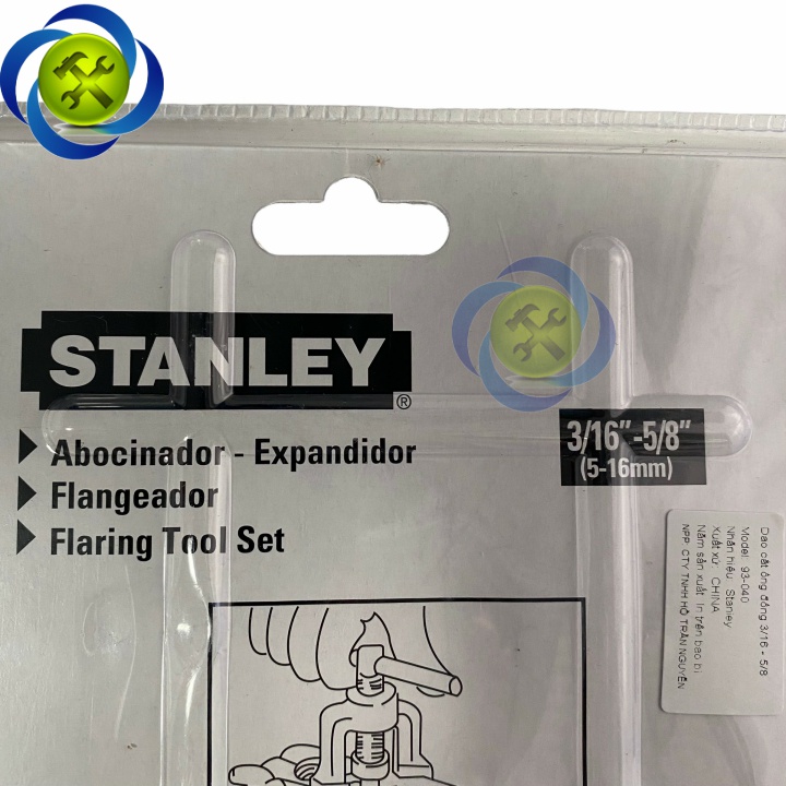 Bộ lã ống đồng Stanley 93-040 (3/16&quot; - 5/8&quot;) (5-16mm)