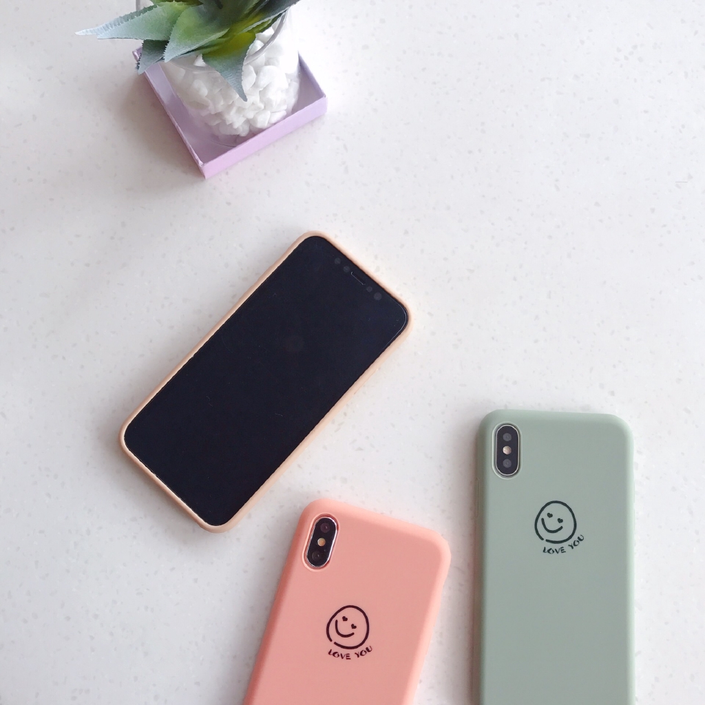 Love You Case for iPhone Xsmax XR XS X 7 8 6 6S Plus 6sPlus 7plus Silicone Matte Handphone Shell 3 colors | BigBuy360 - bigbuy360.vn