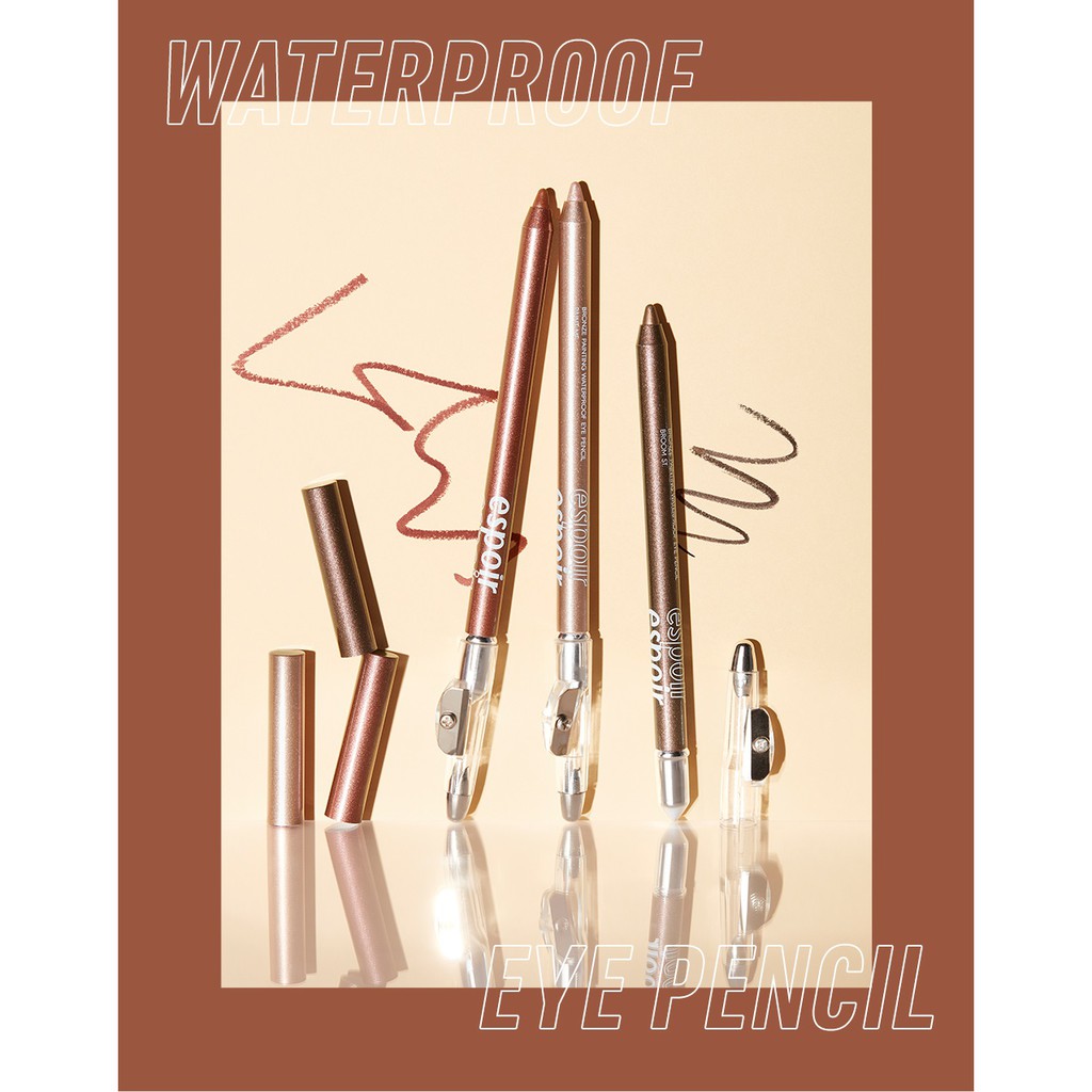 [Espoir] Chì kẻ mắt chống thấm nước ESPOIR New Bronzer Painting Waterproof Eye Pencil 1.5g | BigBuy360 - bigbuy360.vn