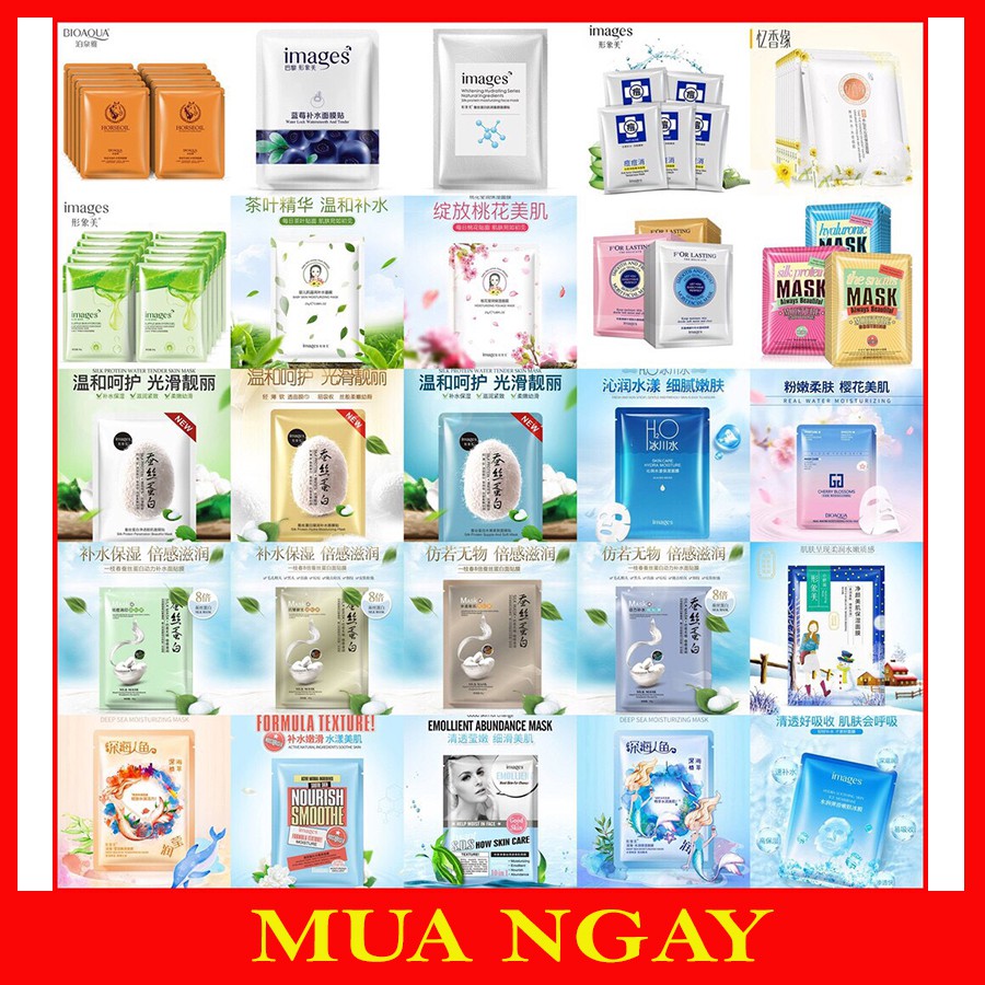 Combo 5 Mặt Nạ Dưỡng Da Cao Cấp Nội Địa Trung Cao Cấp B89