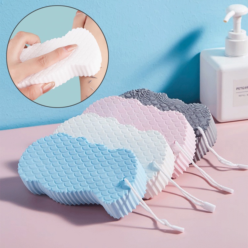 1 Miếng Xốp Tắm Thần Kỳ Tẩy Tế Bào Chết Làm Sạch Da