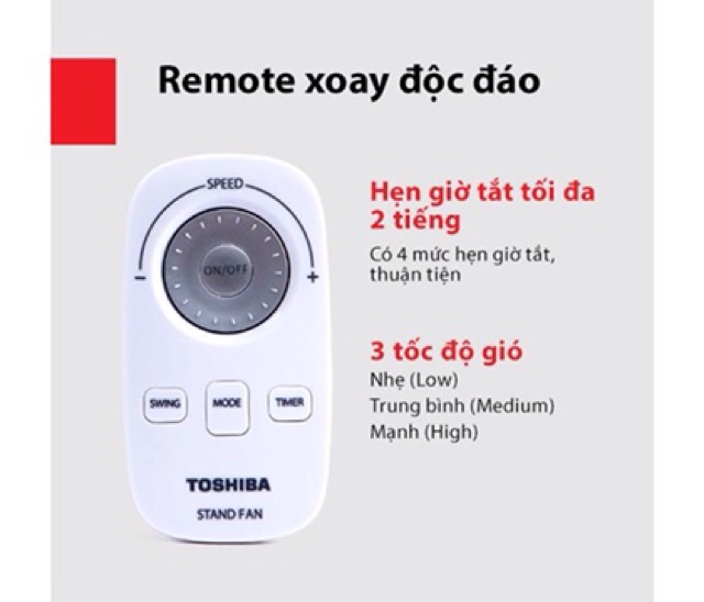 Quạt đứng Toshiba F-LSD30(W)VN