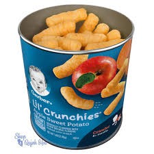 SET 2 BÁNH ĂN DẶM GERBER HÌNH KHÚC GIAO NGẪU NHIÊN