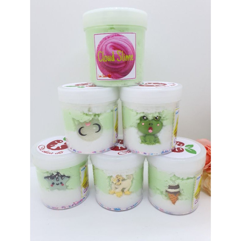 Slime phối màu dễ thương