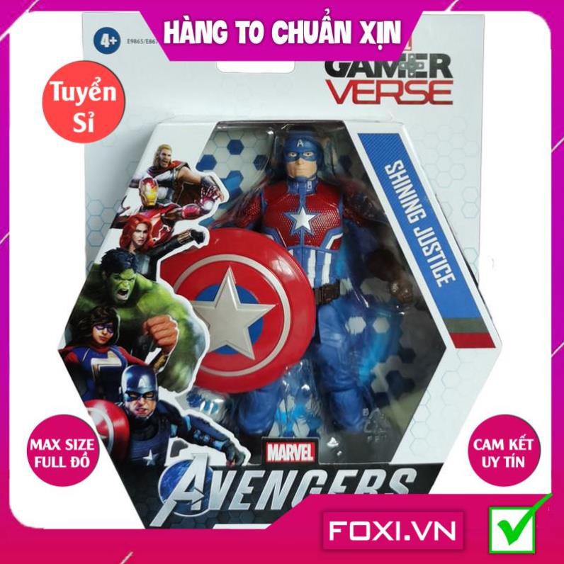 [FREESHIP HÀNG ĐẸP] Anh hùng Marvel-Captain america/thor-Đồ chơi cho bé đầy sáng tạo-thông minh-vui nhộn