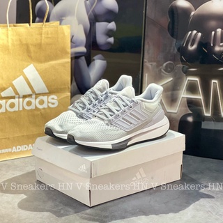 Giày thể thao nam adidas alphabounce eq21 - giày thể thao chạy bộ xám trắng adidas grey bản xịn, êm chân, form chuẩn