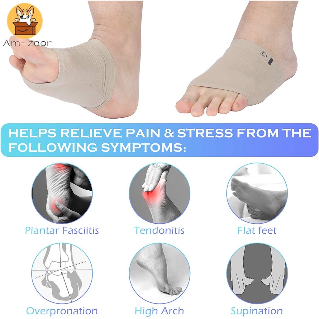 Vớ Nén Hỗ Trợ Giảm Đau Lòng Bàn Chân Phiên Bản Nâng Cấp