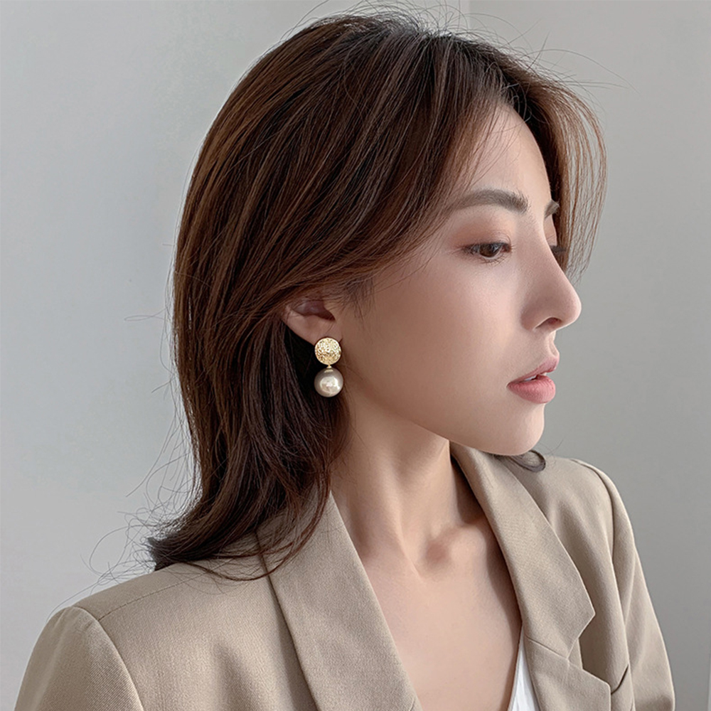 Khuyên Tai Nữ Đính Ngọc Thời Trang Hàn