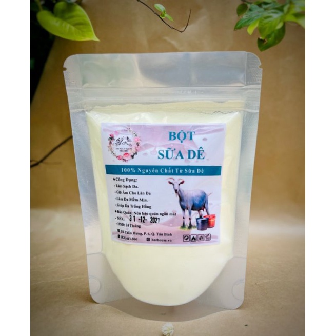 Bột Sữa Dê Handmade Nhà Bột