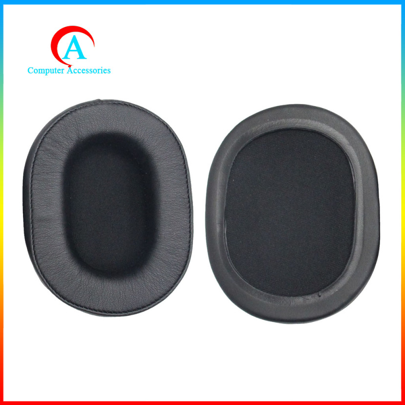 1 Pair Headphones Ear Pad Cushion for   MSR7 M50X M20 M40 Black