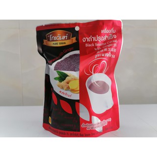 [150g] Ngũ cốc dinh dưỡng từ mè đen và gừng [Thailand] GODENT Black Sesame Cereal with Ginger (tgc-hk)