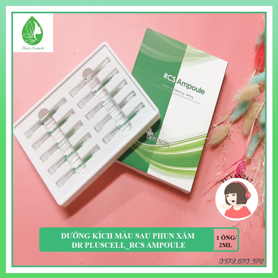 Dưỡng kích màu RCS ampoule Dr Pluscell ( 1 tuýp )