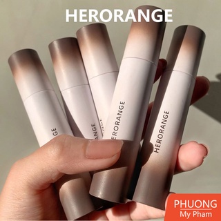Son Kem Lì HERORANGE Vỏ Trắng Sữa Lâu Trôi
