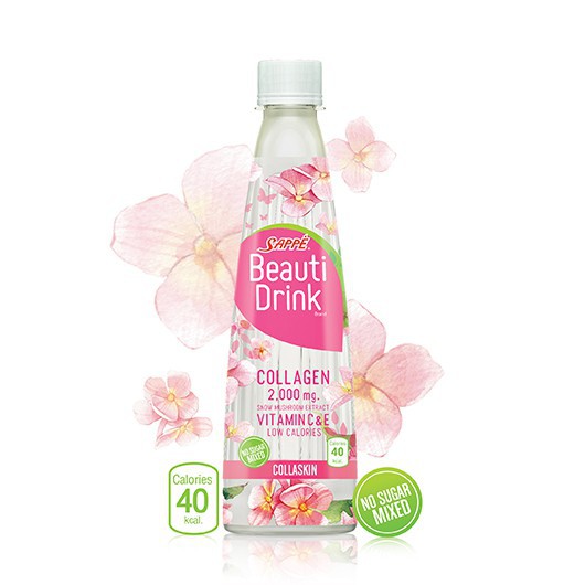 Nước uống đẹp da Beauti Drink với Collagen, chiết xuất nấm tuyết , giàu vitamin C