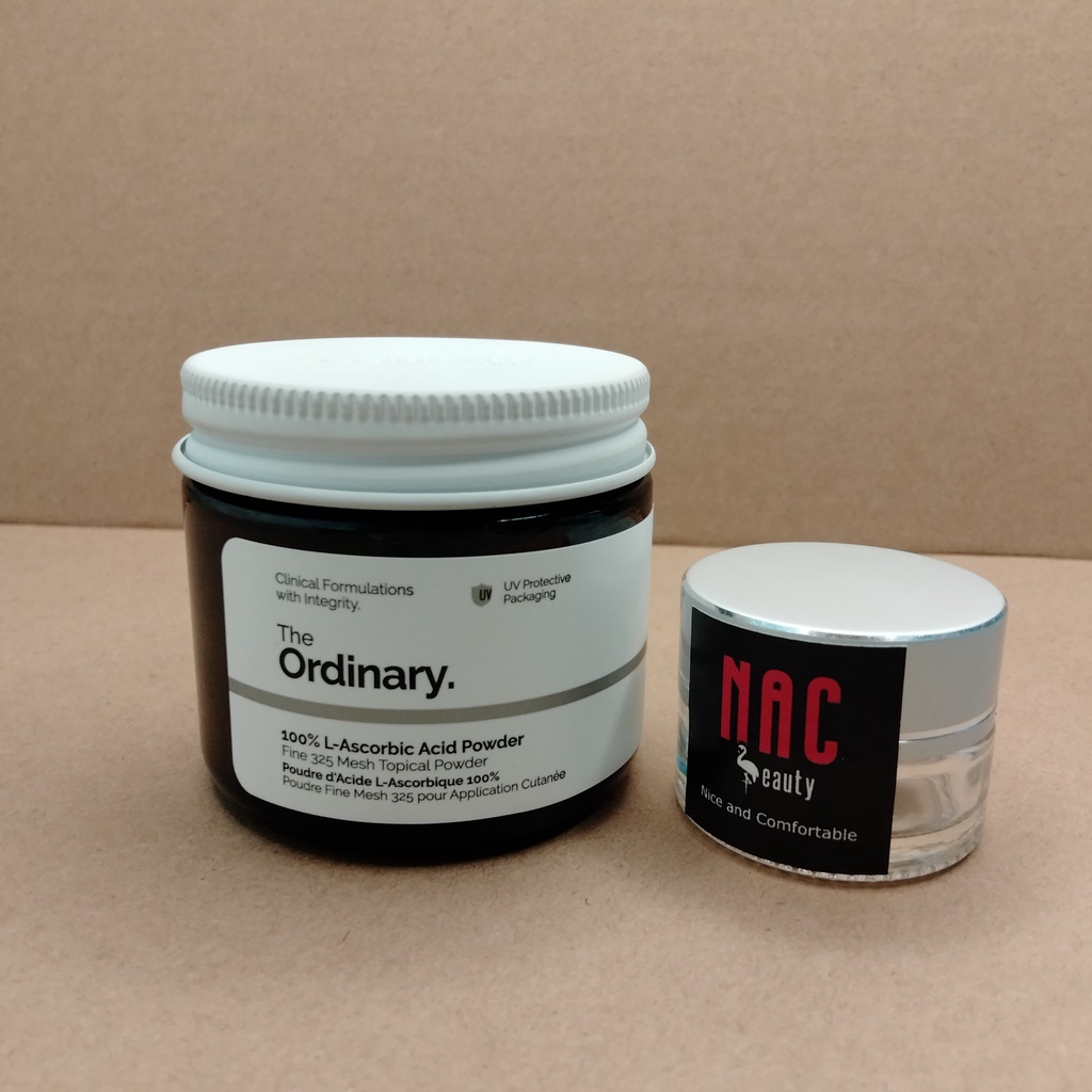 Bột Vitamin C The Ordinary mờ thâm dưỡng trắng làm đều da 100% L-Ascorbic Acid Powder 20g - NAC beauty