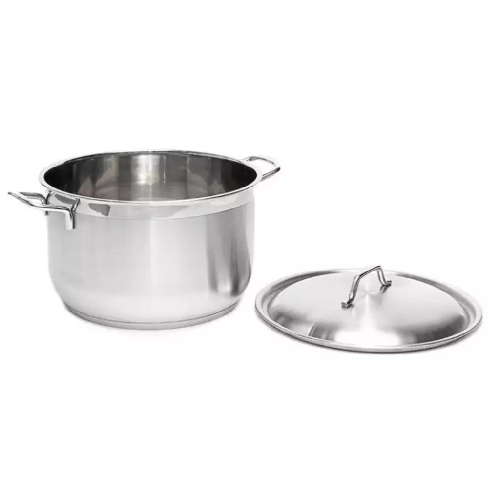 Nồi luộc gà inox 430 bếp từ 3 đáy Fivestar Standard nắp inox 26cm.tặng 2 vá canh inox