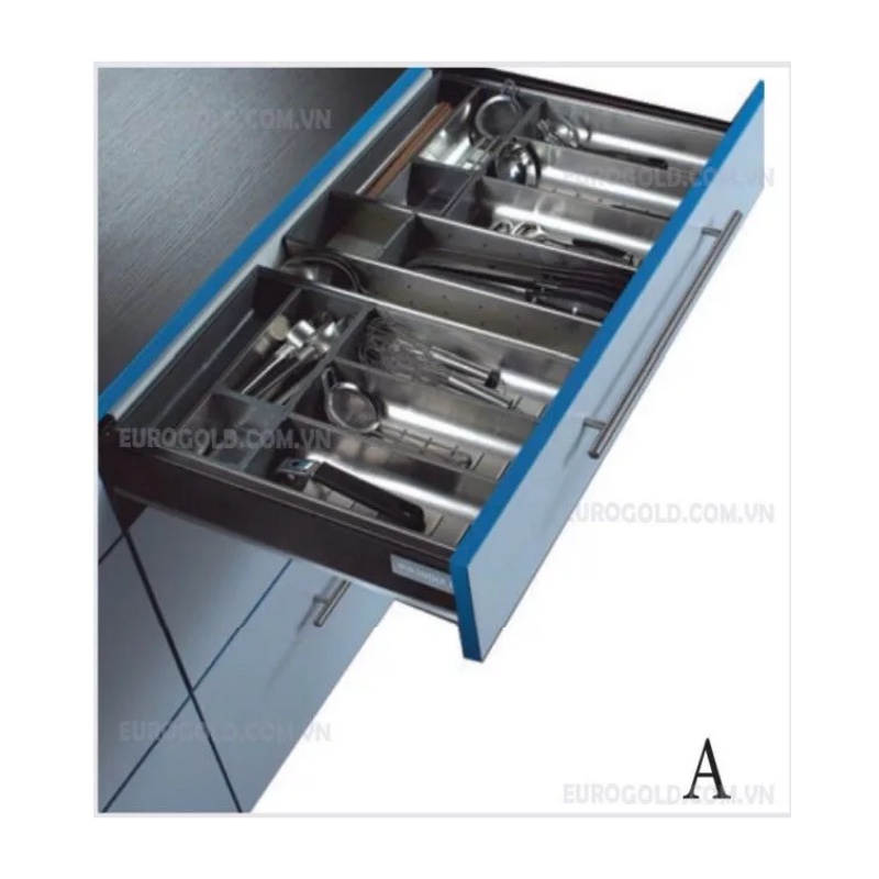 Khay Chia Thìa Nĩa Eurogold Dòng E06 - Inox 304 - Bảo Hành Vĩnh Viễn