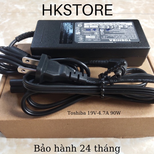 Sạc latop Toshiba 19V-4.7A 90W Toshiba L640 L655 C650 C640 A200 A205 R700 A300 P750 M200 M205 P200 P205