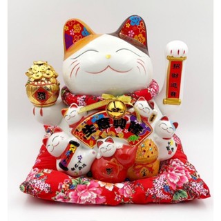 Mèo Thần Tài vẫy tay 26cm . MAY MẮN . TÀI LỘC