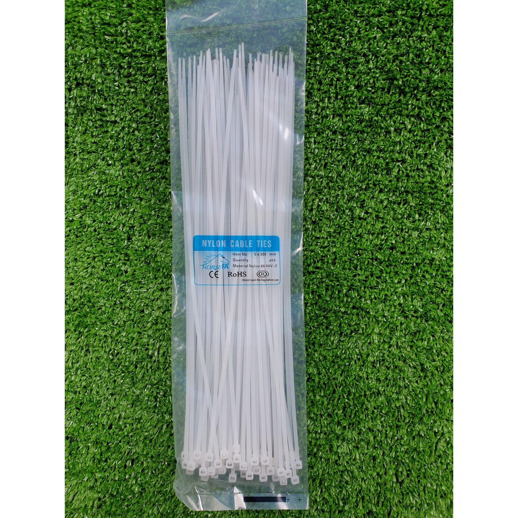 Dây Rút 30cm x 5li Trắng - Đen