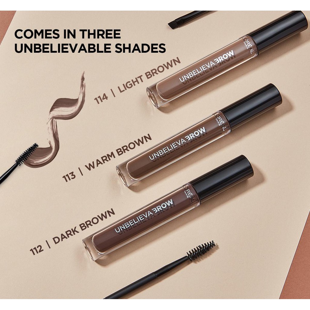 (hàng Mới Về) Gel Kẻ Lông Mày Lâu Trôi Thương Hiệu L 'oreal Paris Unbelievabrow | BigBuy360 - bigbuy360.vn