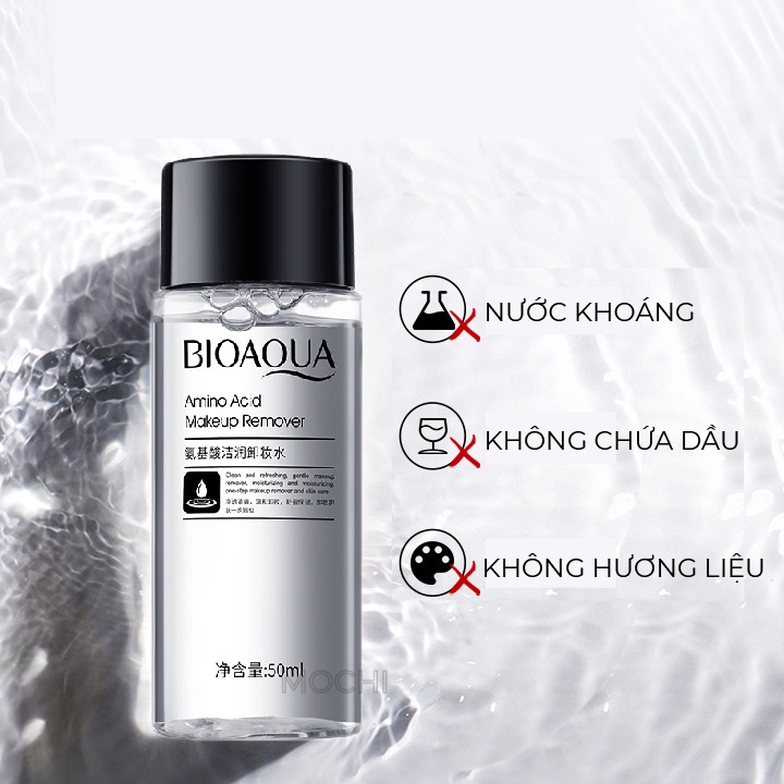 Nước Tẩy Trang Makeup Remover Bioaqua 50ml Làm Sạch Sâu Lớp Trang Điểm l Kiềm Dầu l Dưỡng Ẩm MOCHI SHOP