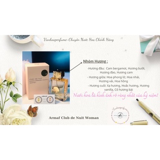 (𝗖𝗛𝗜́𝗡𝗛 𝗛𝗔̃𝗡𝗚) 𝗡𝘂̛𝗼̛́𝗰 𝗵𝗼𝗮 𝗖𝗹𝘂𝗯 𝗗𝗲 𝗡𝘂𝗶𝘁 𝗜𝗻𝘁𝗲𝗻𝘀𝗲 𝗪𝗼𝗺𝗮𝗻 Full seal 105ml
