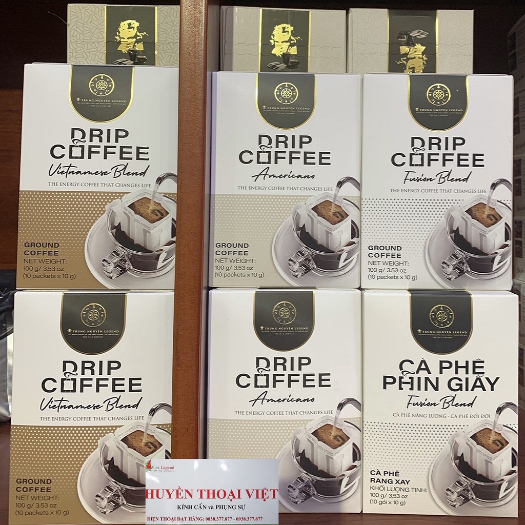 Cà phê phin giấy Trung Nguyên Legend Vietnamese Blend