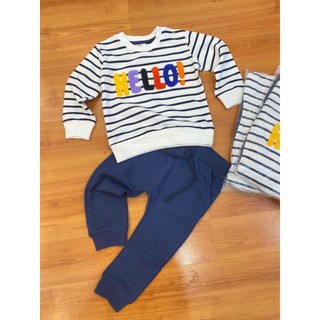 Set bộ nỉ hm bé trai