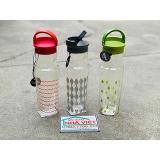 Bình nước nhựa Tritan cao cấp có quai xách 500ml LocknLock ABF692
