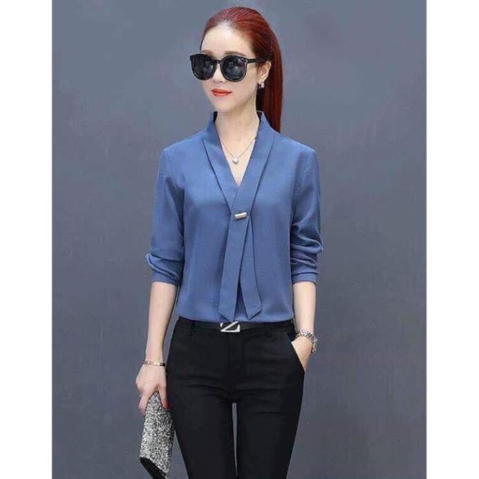 [  HOT- XẢ KHO KHÔNG LỢI NHUẬN  ] - SƠ MI CÔNG SỞ NỮ TRẺ TRUNG - HÀNG VIỆT NAM CHẤT LƯỢNG CAO - CHÍNH HÃNG( MÃ CC) | BigBuy360 - bigbuy360.vn