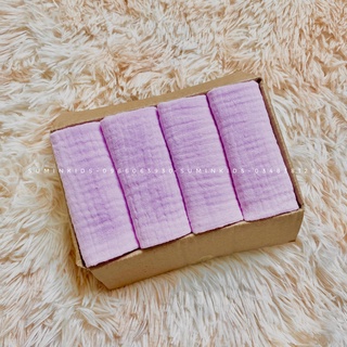 Khăn Mặt Xô Muslin Organic SUMIN Cho Bé