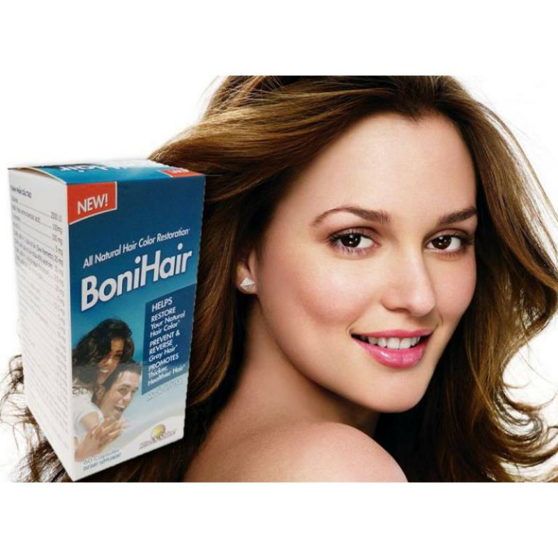 ✅BoniHair USA - Viên uống ngăn ngừa bạc tóc, rụng tóc.