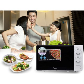 Lò vi sóng Midea Allwhite 20 lít có nướng (Bảo hành 12 tháng chính hãng)