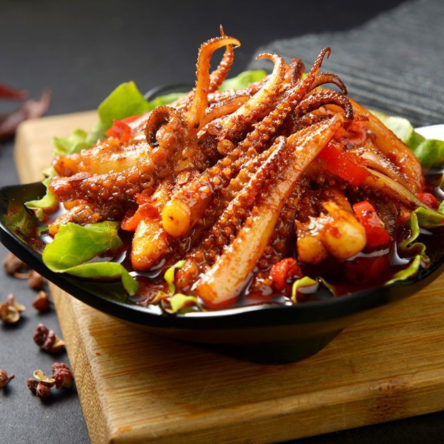 [Siêu rẻ] 1 hộp Râu mực xào cay Tứ Xuyên thơm ngon-Mc Food | BigBuy360 - bigbuy360.vn