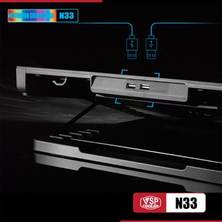 Đế tản nhiệt laptop VSP Cooler N33