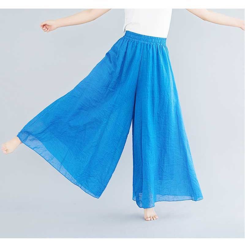 Quần Tập Yoga Ống Rộng Lưng Cao Chất Liệu 100% Cotton | BigBuy360 - bigbuy360.vn