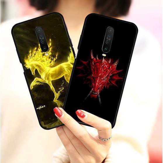 Ốp lưng họa tiết phủ bóng đẹp mắt cho Redmi K20 / K20 pro / Mi 9t / K30 / Redmi k30 pro chủ đề Tứ linh