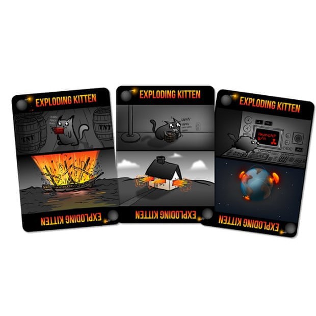 Thẻ bài Exploding Kitten - Mèo nổ cơ bản