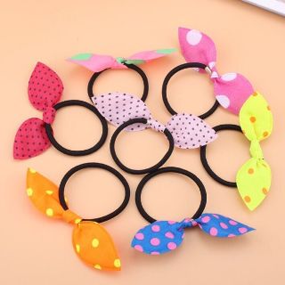 Chun buộc tóc tai thỏ dễ thương (sỉ 1k)