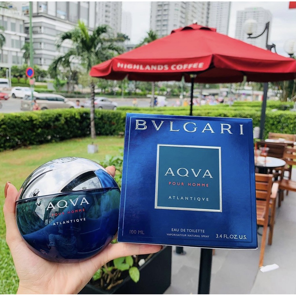 Mẫu thử nước hoa chính hãng Bvlgari Aqva Pour Homme Atlantiqve 100ml