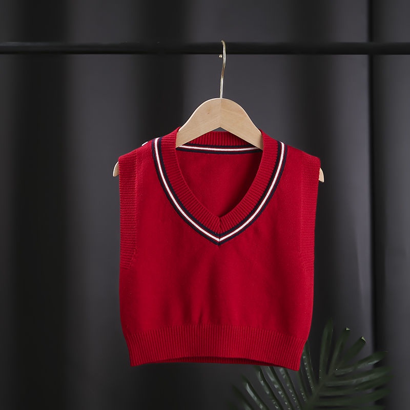 Áo Sweater Dệt Kim Chất Liệu Cotton Dày Dặn Thời Trang Thu Đông Cho Bé Trai