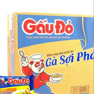 1 thùng mỳ 3 miền hoặc gấu đỏ loại 65g