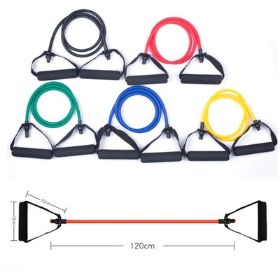 Dây kháng lực tập cơ ngực, bụng, tay có độ đàn hồi từ 10,15,20,25,30LBS POPO