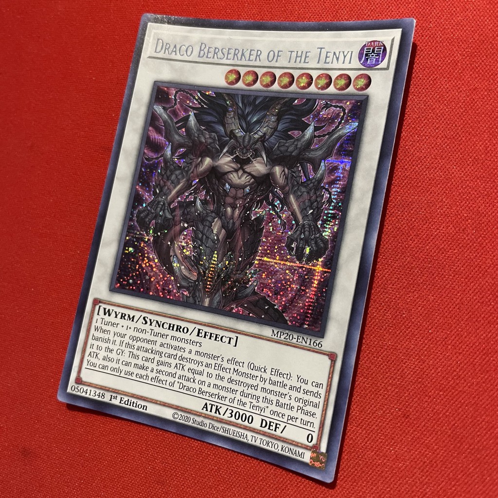 Thẻ Bài Yugioh Chính Hãng] Draco Berserker of The Tenyi