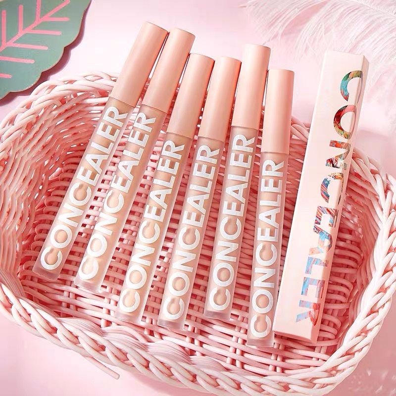 Kem che khuyết điểm LAMEILA sáng bóng dưỡng ẩm kiềm dầu trang điểm lâu trôi 3 màu sắc tùy chọn YR